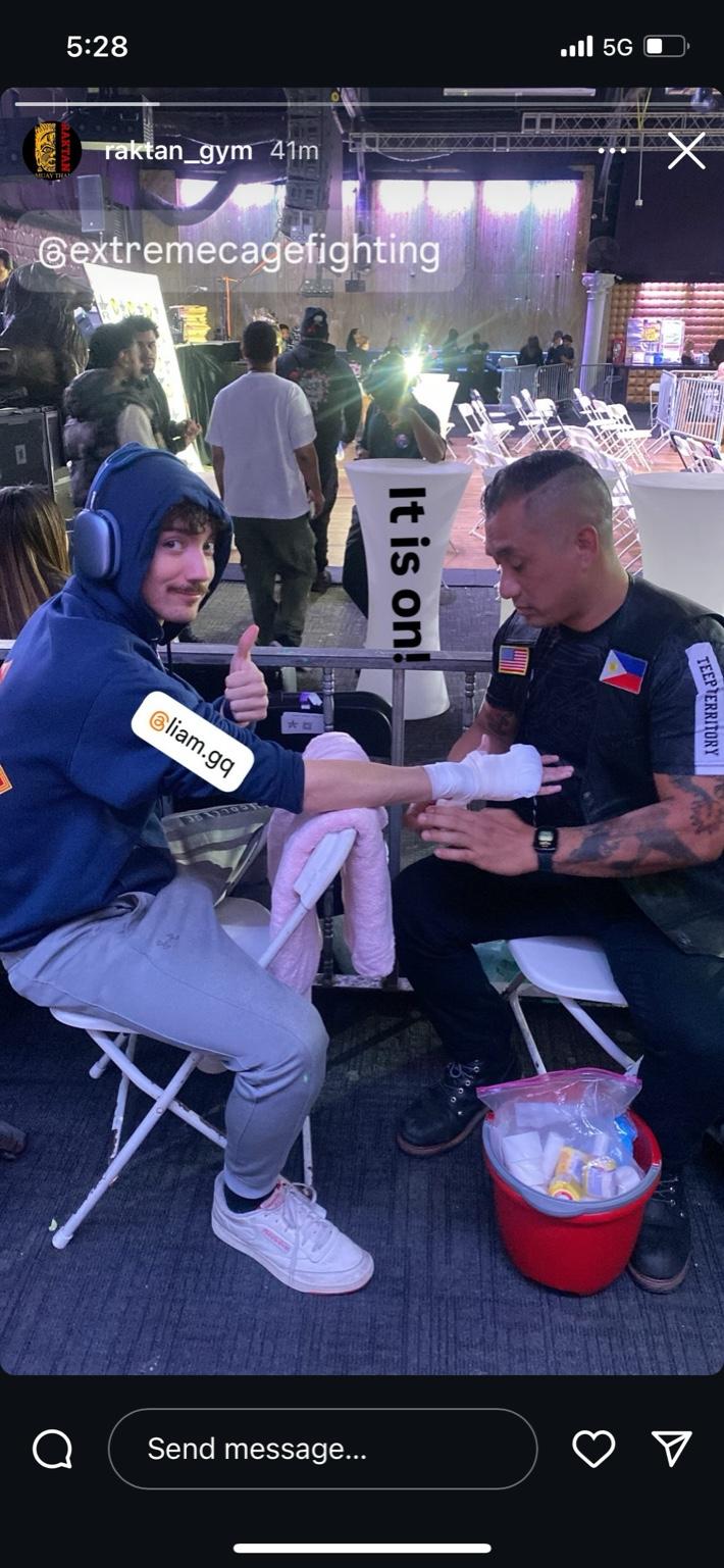 Gym hand wrap